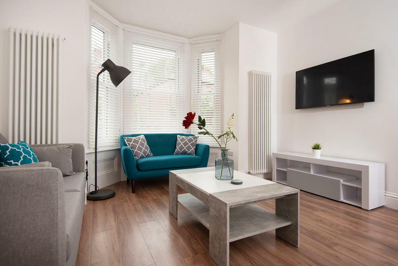 Flat A - Spacious Ground Floor, 1 Bedroom Apartment In Central Southsea, Portsmouth Exterior foto