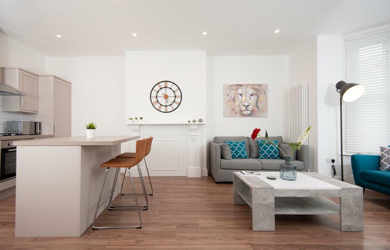 Flat A - Spacious Ground Floor, 1 Bedroom Apartment In Central Southsea, Portsmouth Exterior foto