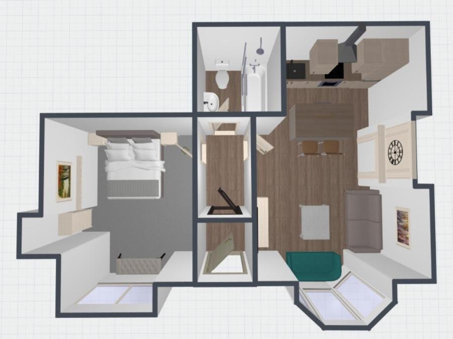 Flat A - Spacious Ground Floor, 1 Bedroom Apartment In Central Southsea, Portsmouth Exterior foto